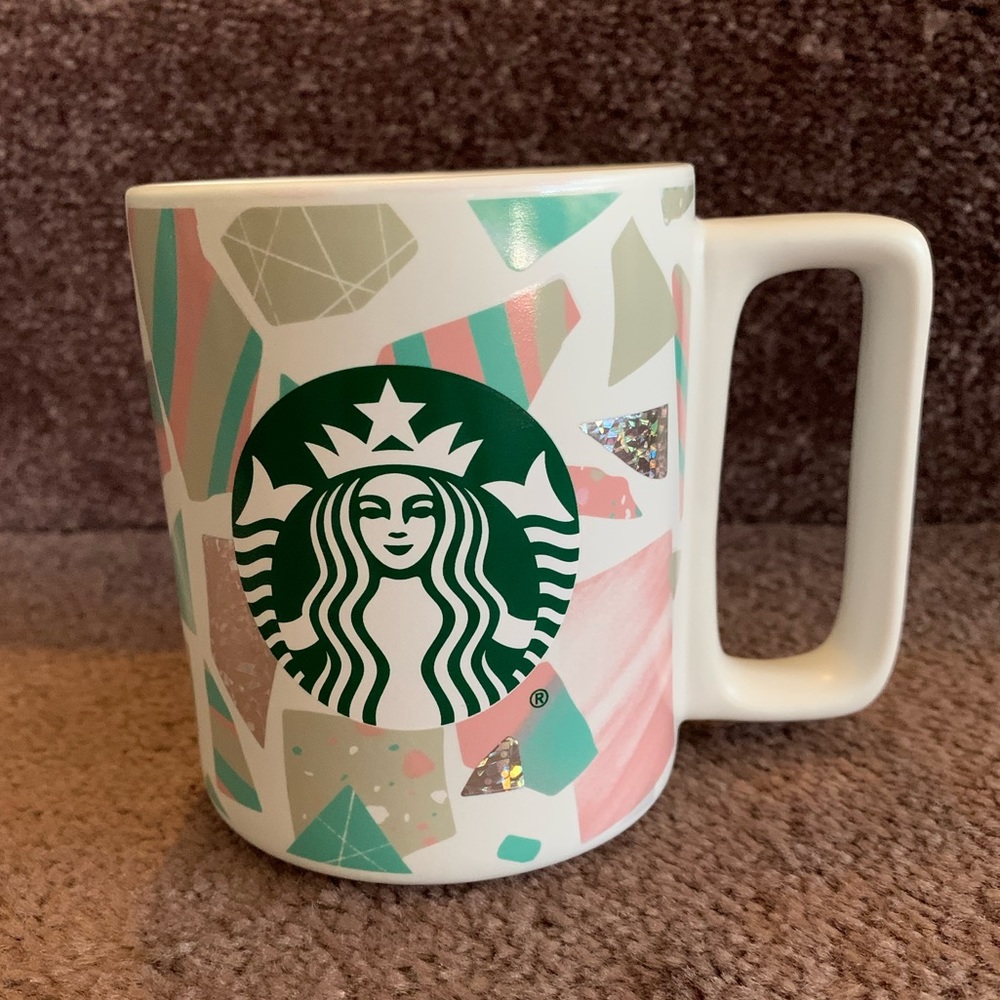 Starbucks Pink Terrazzo 2020 Winter Mug